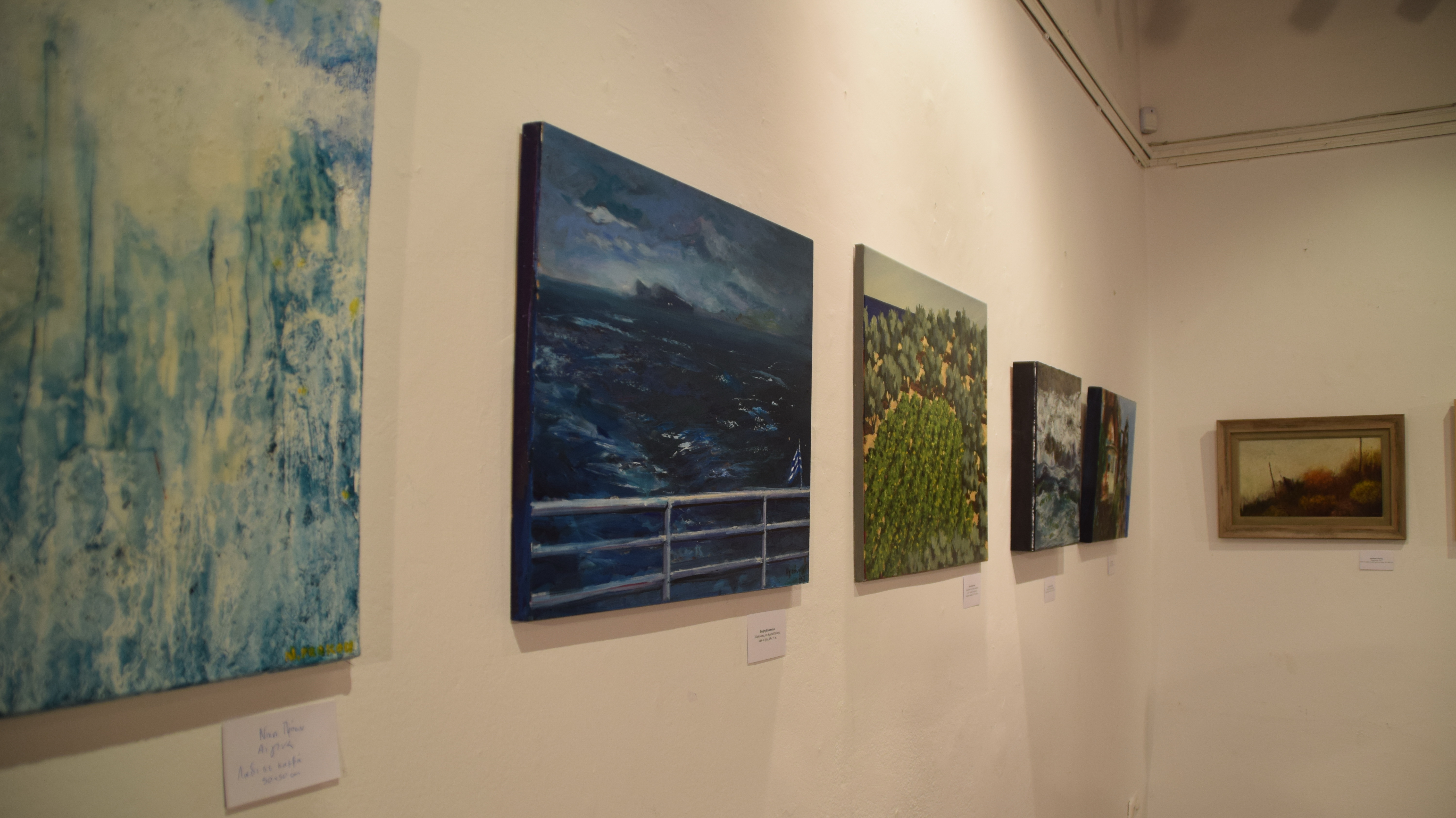 Εικαστικό αφιέρωμα για τον Νίκο Καζαντζάκη στο Λαογραφικό Μουσείο.