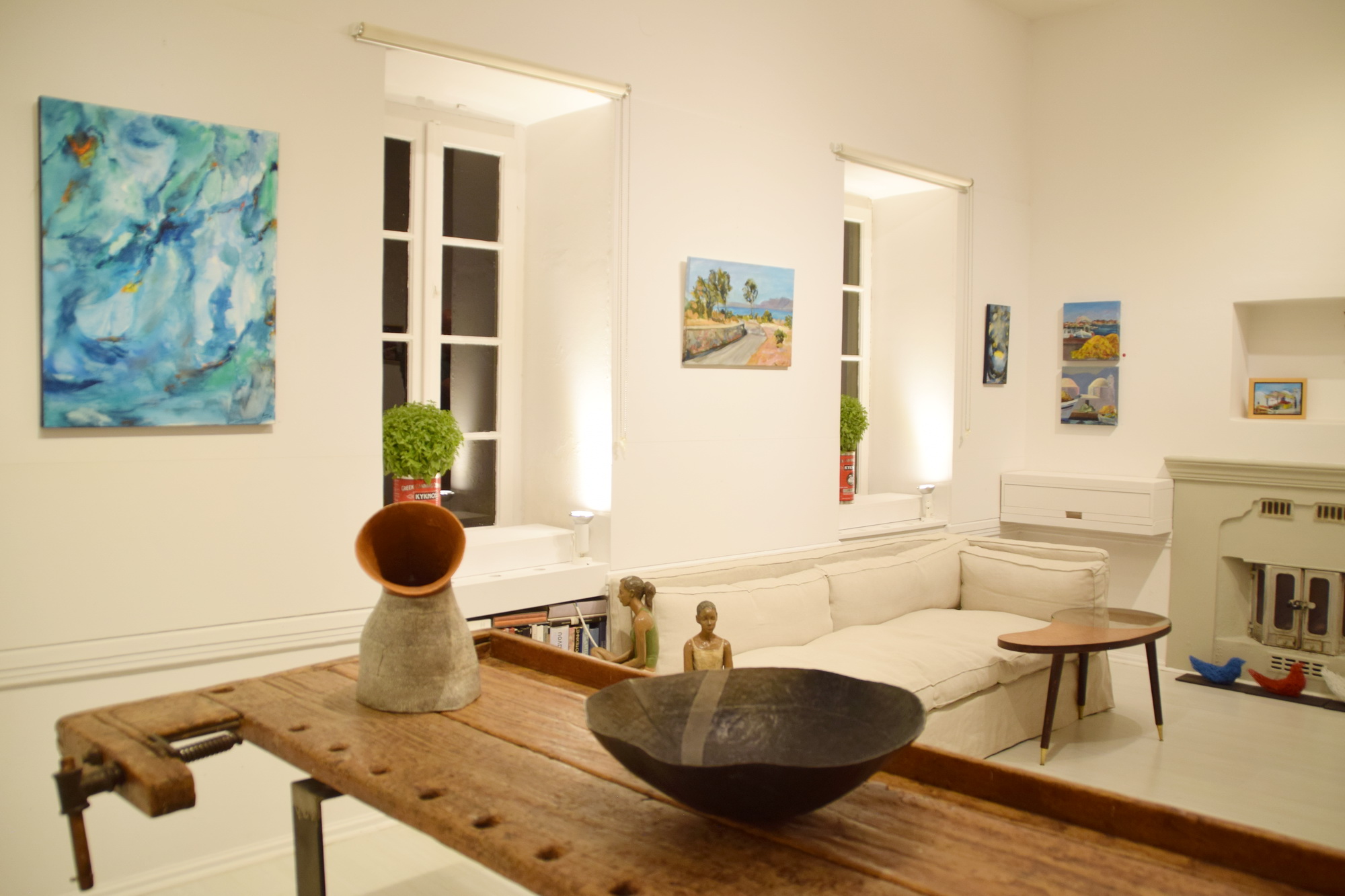 Αίθουσα τέχνης Έγινα - Αίγινα. &quot;Εδώδιμα&quot;.