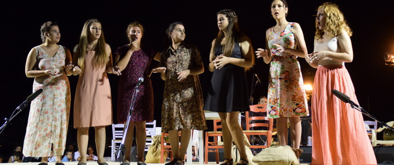 Η τελετή έναρξης του 6ου Φεστιβάλ Φιστικιού.